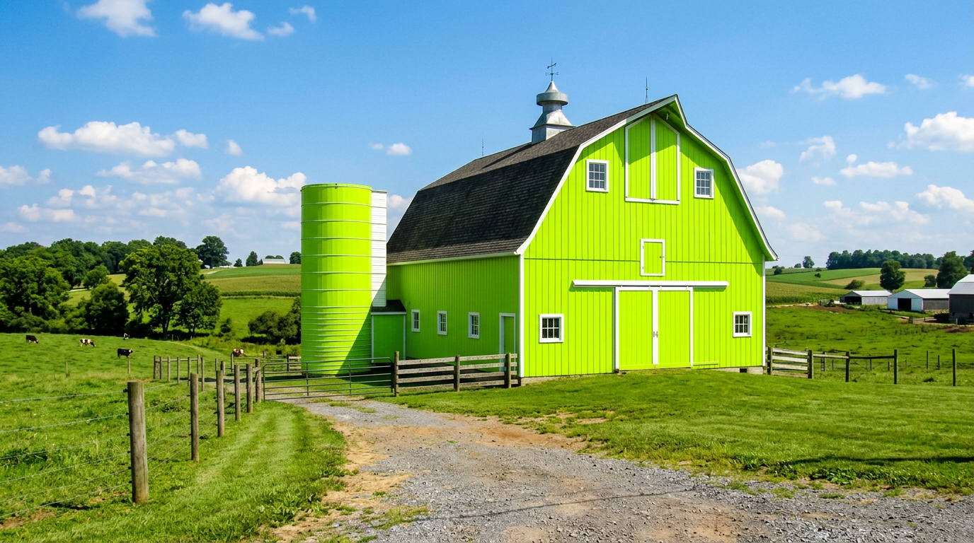 AFTER: Even MORE chartreuse. Premium Chartreuse Plus™.